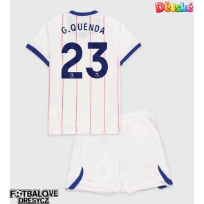 Chelsea Geovany Quenda #23 Dětské Alternativní dres komplet 2026-27 Krátký Rukáv (+ trenýrky)